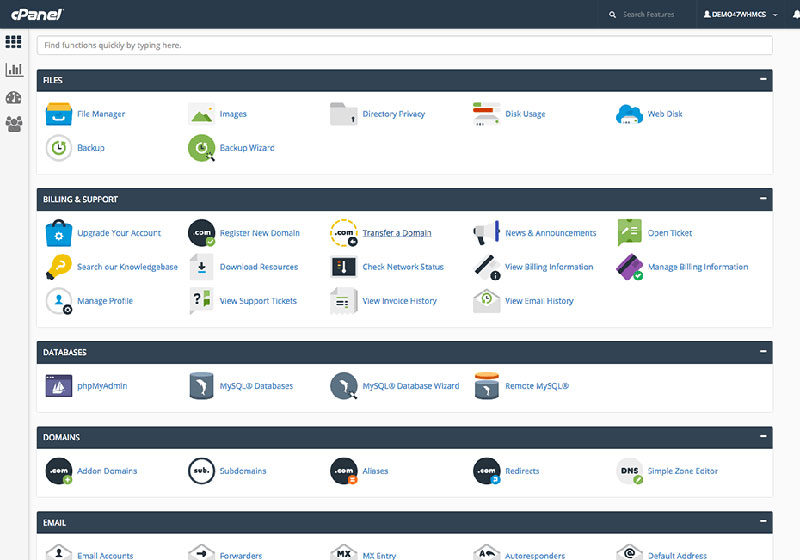 cpanel